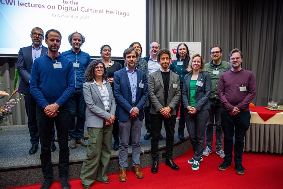 TRANSMIXR participants in the CWI Lectures on Digital Cultural Heritage