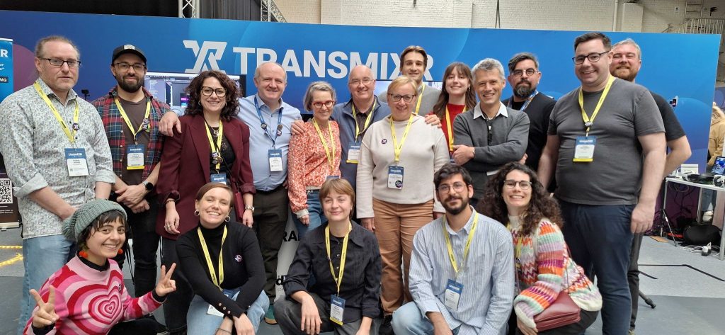 TRANSMIXR team at UnitedXR Europe